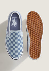 Classic Slip-On checkerboard-lightblue Closeup1