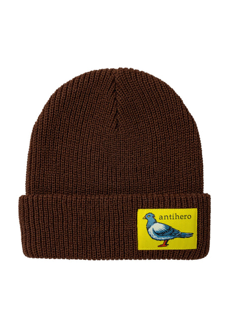 Lil Pigeon Label brown-yellow Vorderansicht