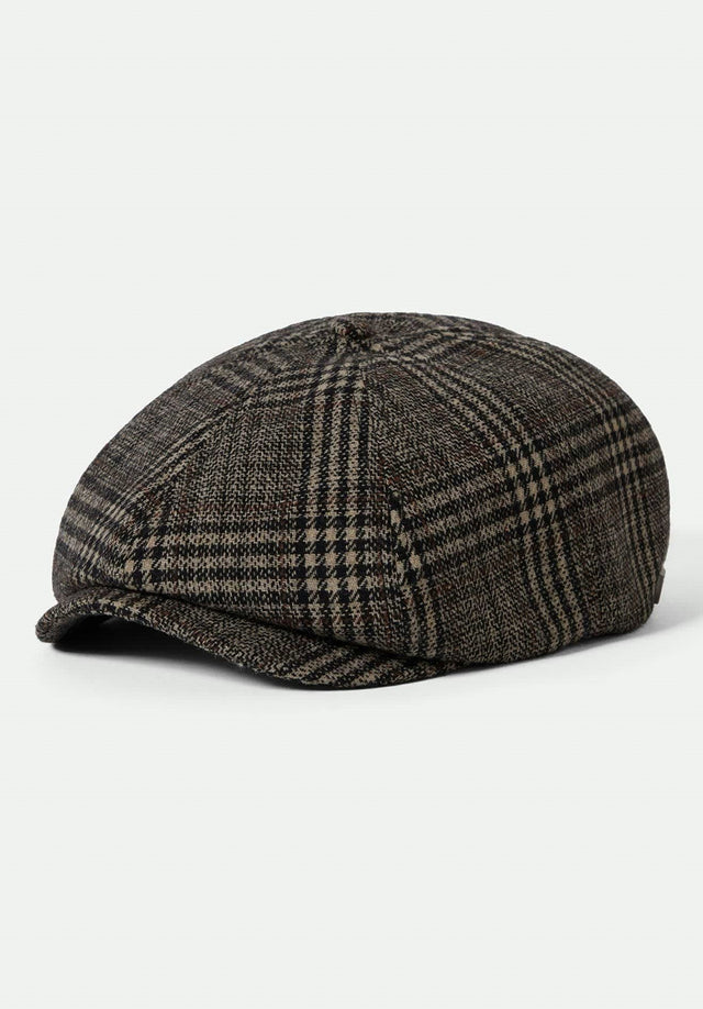 Brood khaki-brownplaid2 Vorderansicht