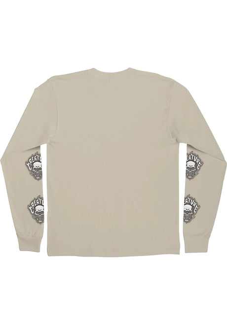 Bonehead Glitch Heavyweight sand Rueckenansicht