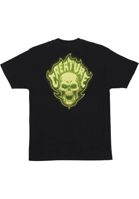 Bonehead Glitch Heavyweight black Rueckenansicht