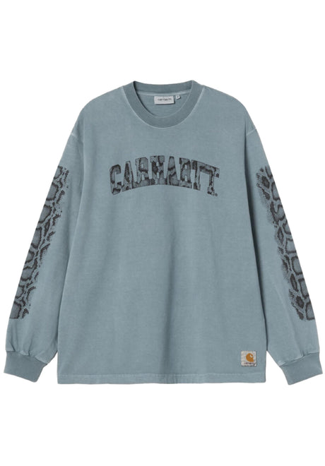 Camo Snake velvetbluegarmentdyed Vorderansicht