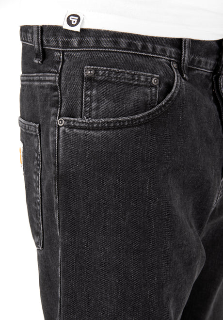 Newel Pant (Cropped) blackstonewashed Oberansicht