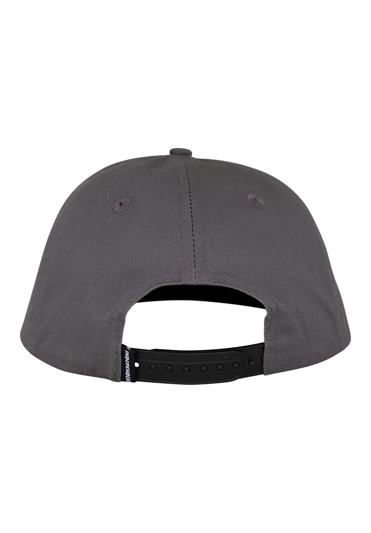 Tried & True 5-Panel Unstructured Low Snapback charcoal Rueckenansicht