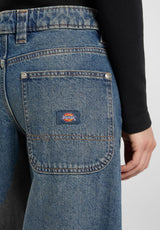 Mechanic Denim khakitintedblue Closeup1