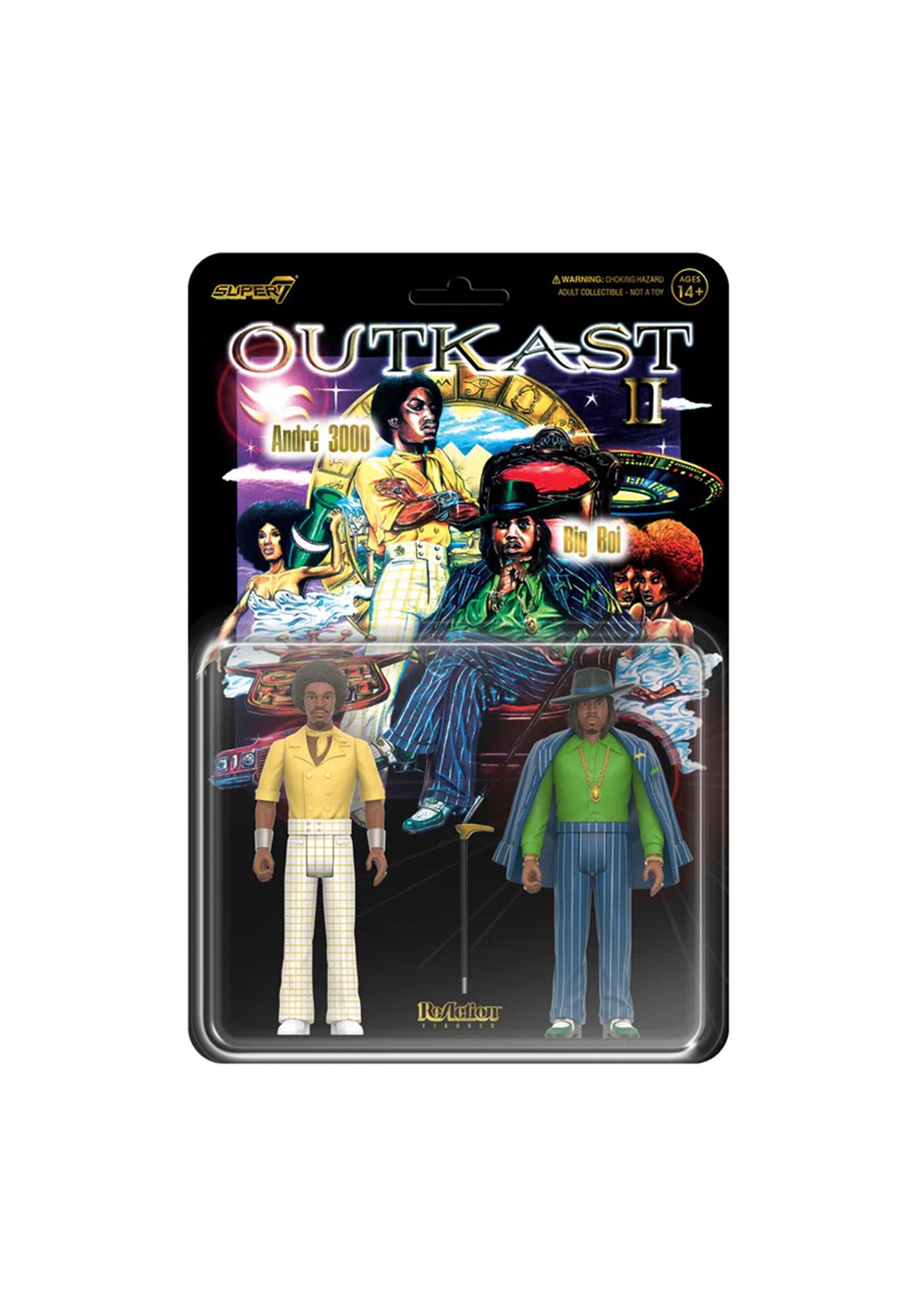 Outkast ReAction Figures Wave 02 - Aquemini multicolored Vorderansicht