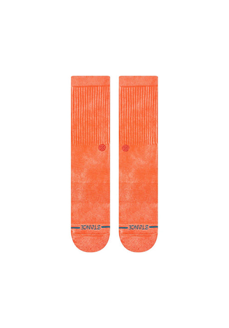 Icon Dyed Crew coral Rueckenansicht