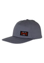 Built To Grind 5-Panel Snapback Unstructured charcoal Vorderansicht