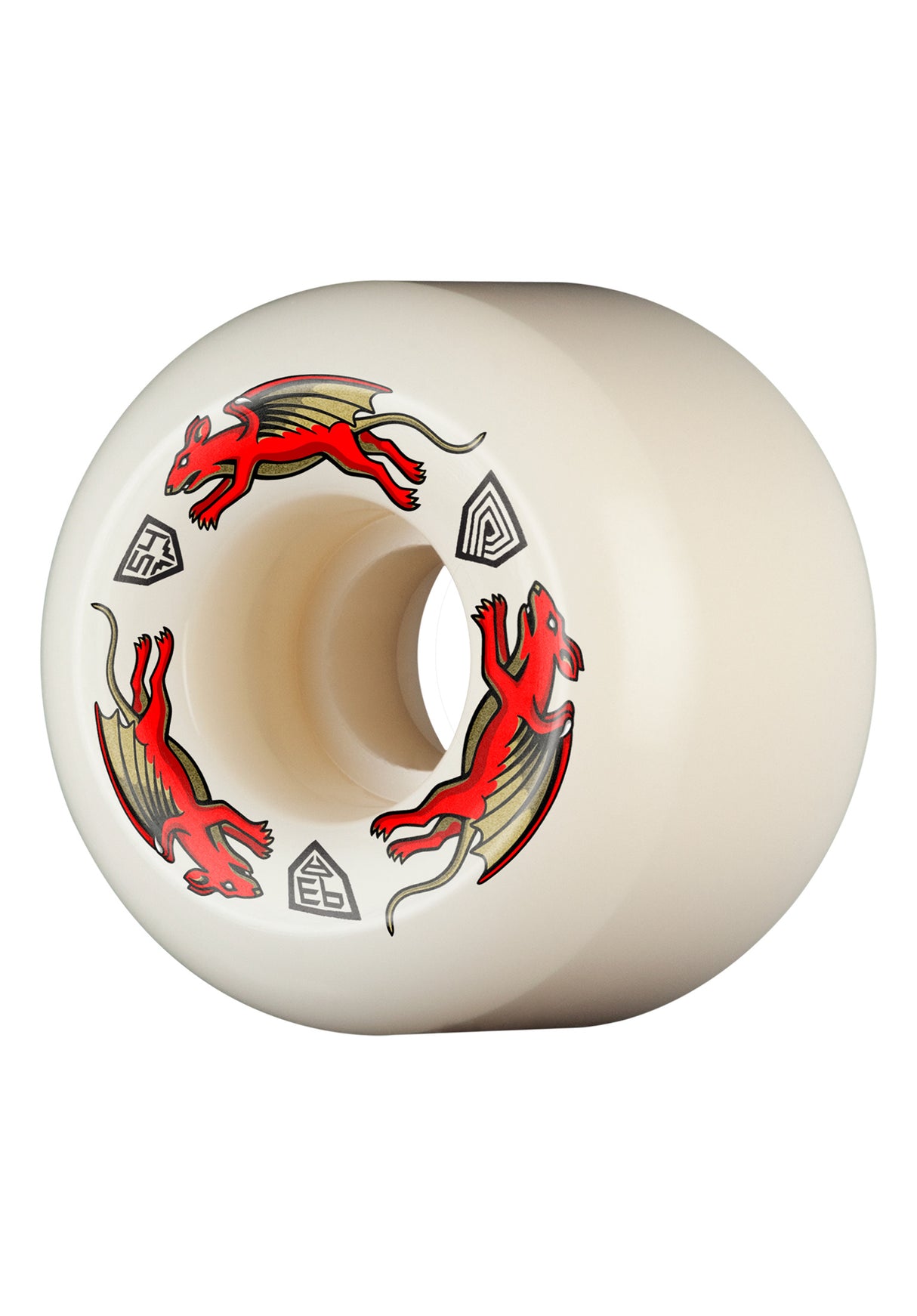 Dragons Nano Rat 93A AA2 Asymmetrical Wide Ride offwhite Vorderansicht