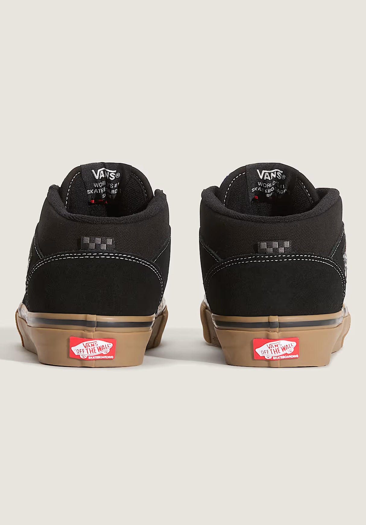 Skate Half Cab black-gum-white Closeup2