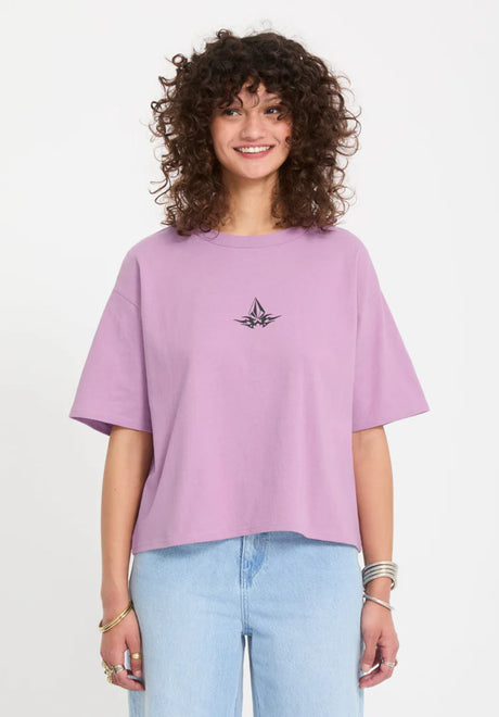 Volcom Bliss T-Shirt dustylavender – Rückenansicht