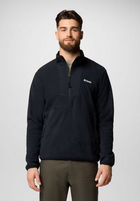 Sequoia Grove Half Zip Fleece black Vorderansicht