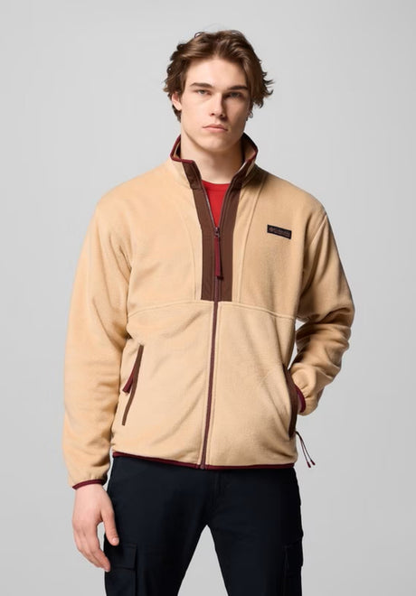 Backbowl II Full Zip Fleece canoe-tobacco Vorderansicht