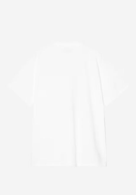 Shattered white Rueckenansicht