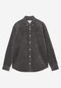 Madison Cord Shirt graphite Vorderansicht