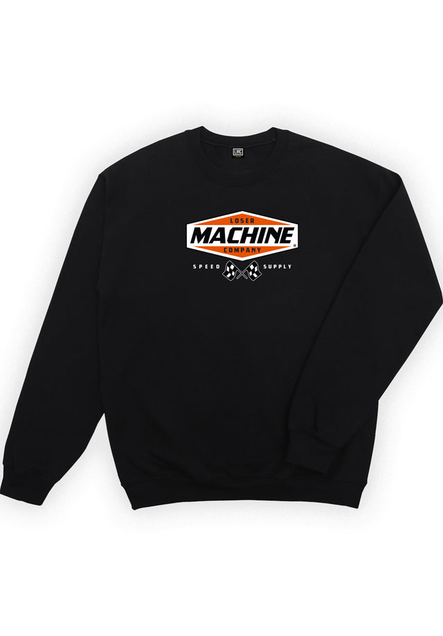 Overdrive Crew Heavyweight black Vorderansicht