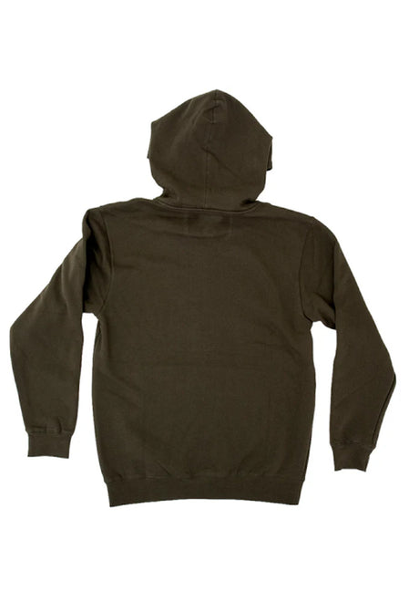 GX1000 Bomb Hills Not Countries Hoodie green – Rückenansicht