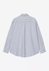 Beale bealestripe-gentleblue-white Rueckenansicht