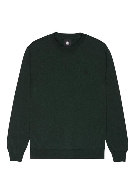 Element Icon Embroidery SW Sweatshirt forestnight – Vorderansicht