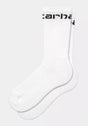 Carhartt Socks white-black2 Vorderansicht