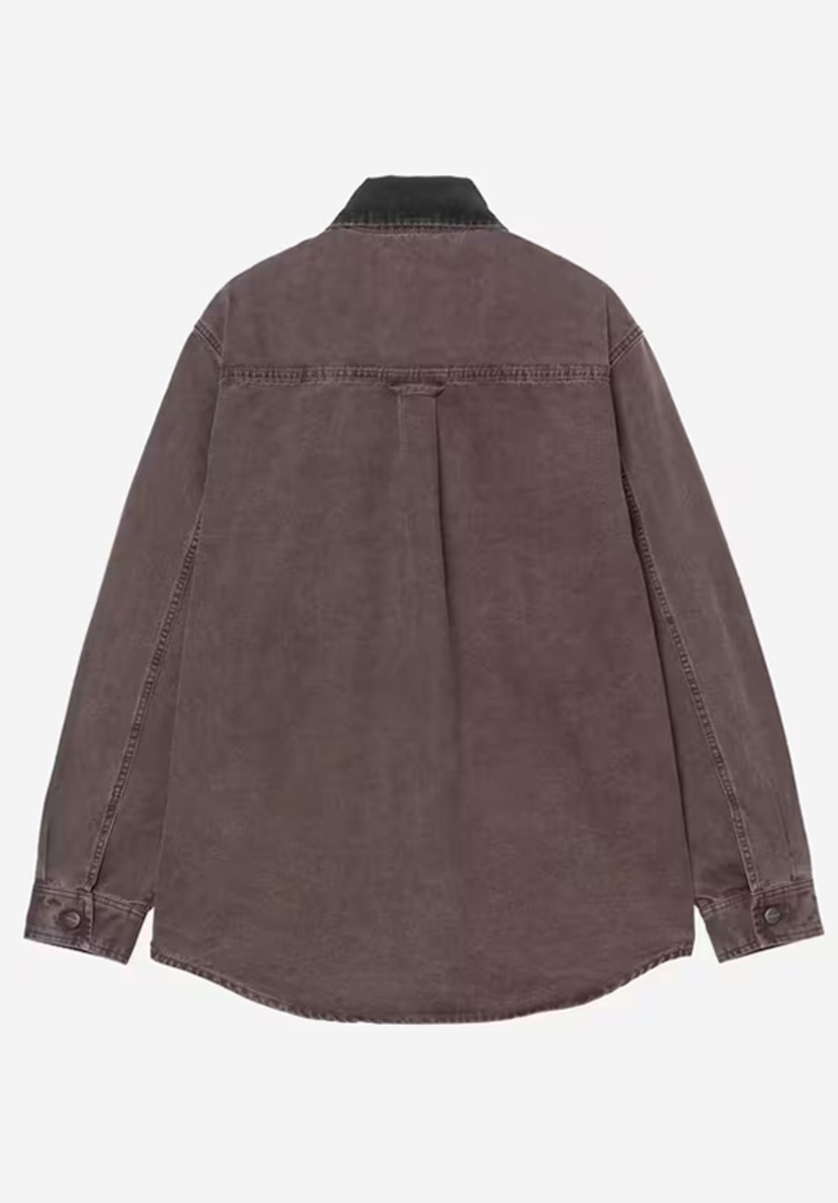 Mitch Shirt Jac palisander-blackdusky-canvas Rueckenansicht