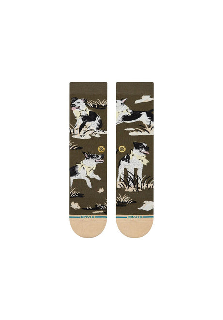 Ishod Crew darkgreen Rueckenansicht