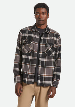 Bowery Flannel black-charcoal-pinecone Vorderansicht