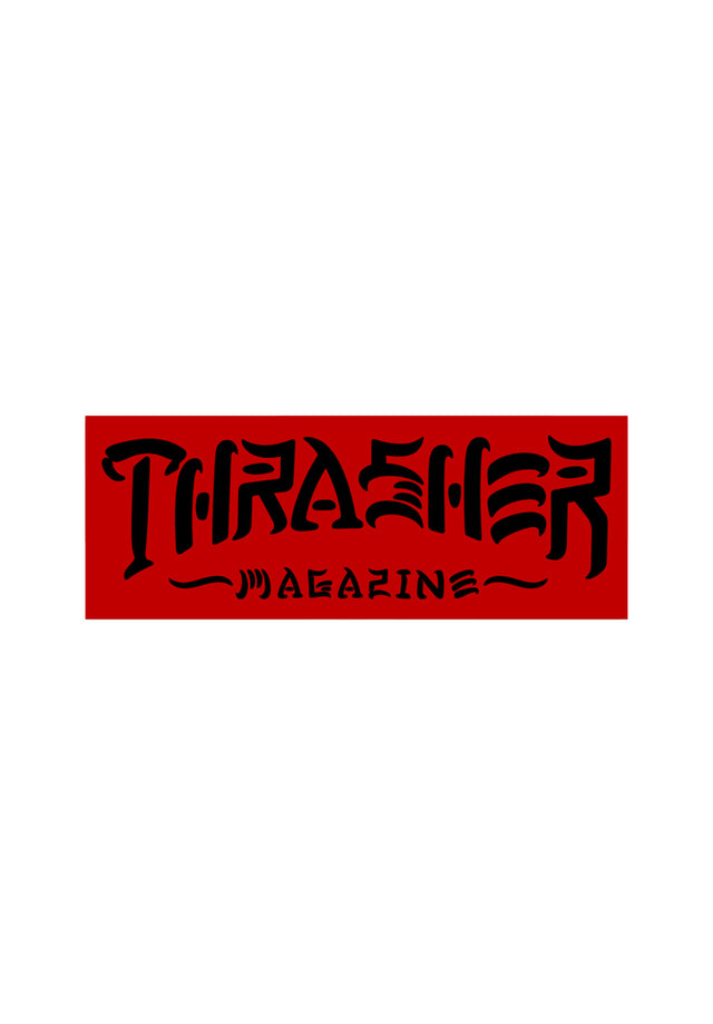 Thrash & Destroy 5 Sticker red Vorderansicht