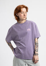 Heritage Clean wmn darklilacfaded Rueckenansicht