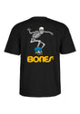Skateboard Skeleton II black Vorderansicht