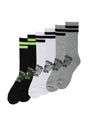 Web Crew 3-Pack black-white-heathergrey Vorderansicht
