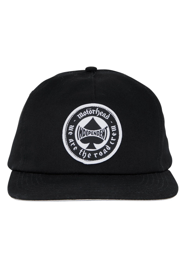 Motorhead Spade Unstructured Hat black Vorderansicht