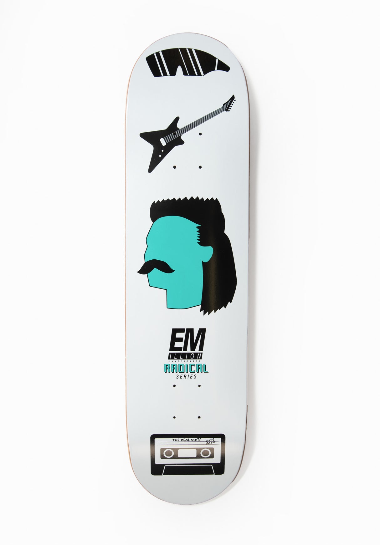 Radical white-teal Vorderansicht