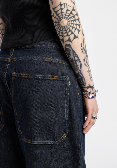 Alby-Baggy blue-rinsed Oberansicht