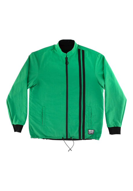 Crash and Burn Reversible black-green Rueckenansicht