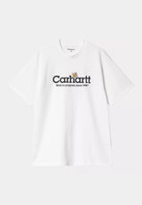 Label Script white Vorderansicht