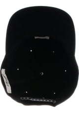 Flat 6-Panel Cap black Oberansicht
