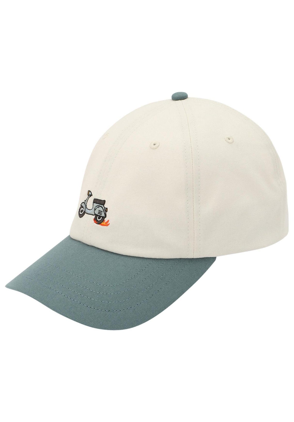Fast Scooter Dad Cap green-white Rueckenansicht
