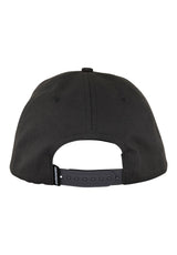 Bar Logo Snapback Unstructured charcoal Rueckenansicht