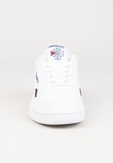 Club C 85 vegan white-classiccobalt-burgundy Rueckenansicht