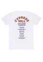 Cypress Hill - Pot Leaf Cartoon white Vorderansicht