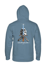 Skull & Sword slate-blue Vorderansicht