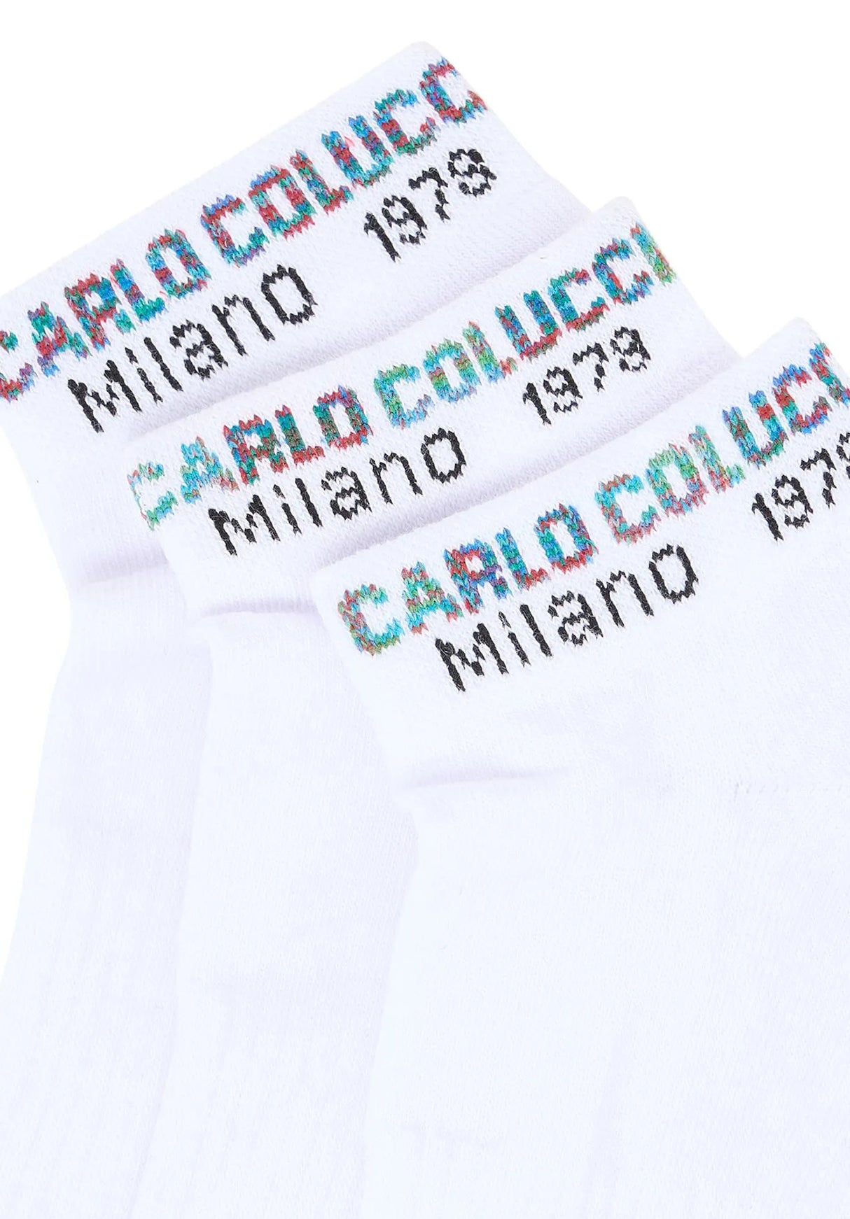 Sport Sneaker Socks 3 Pack white Rueckenansicht