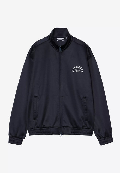 Carhartt WIP Bolon Jacket Trainingsjacke darknavy – Vorderansicht