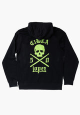 Lopez 50 black-green Rueckenansicht