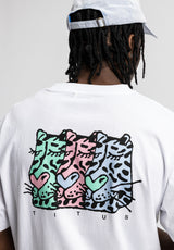 Cat Person BP white Rueckenansicht