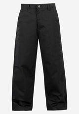 Loose Flex Chino PC deepblack Closeup1