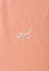 Womens Logo coral Rueckenansicht