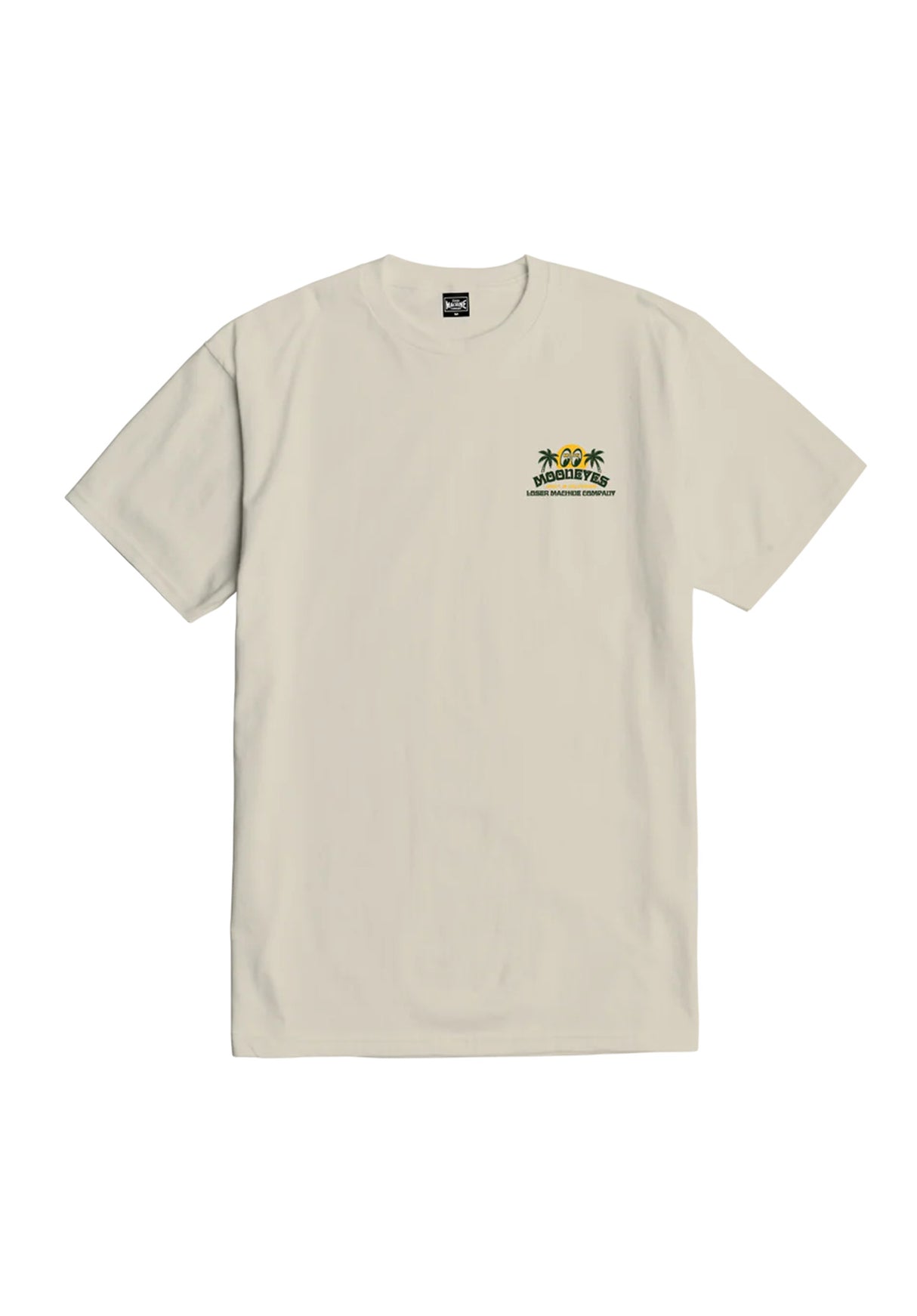 x Mooneyes Slow N' Steady cream Rueckenansicht