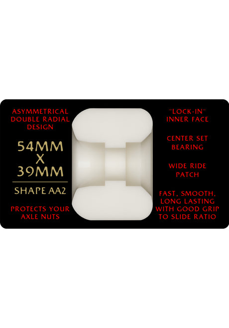 Dragons Nano Rat 93A AA2 Asymmetrical Wide Ride offwhite Rueckenansicht